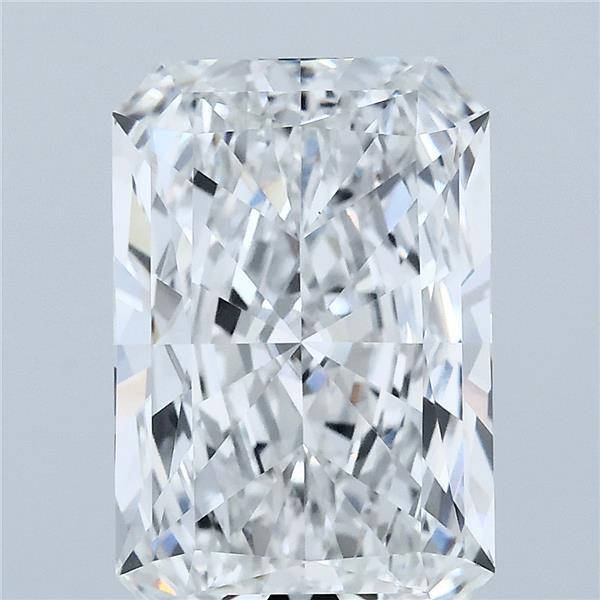 4.01ct Radiant E VVS2 Lab Created Diamond