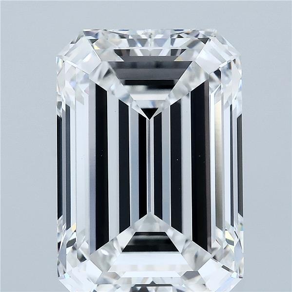 7.05ct Emerald E VS1 Lab Created Diamond
