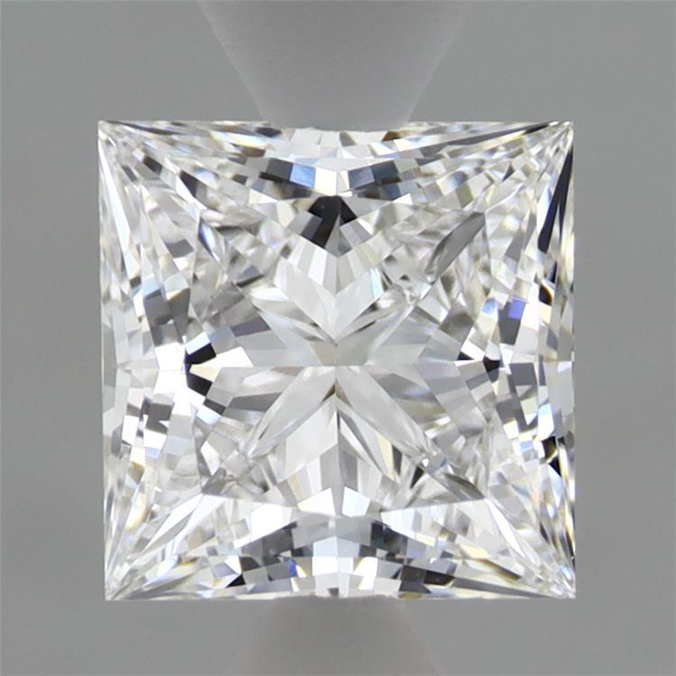 1.56ct Princess D VVS2 Lab Created Diamond