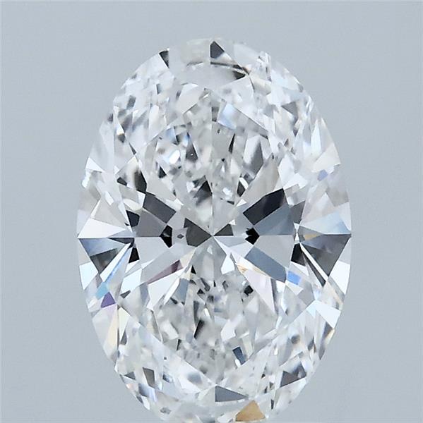 1.55ct Oval D VVS1 Lab Created Diamond