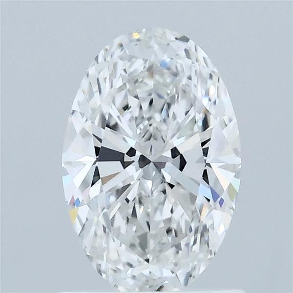 1.02ct Oval E VVS1 Lab Created Diamond