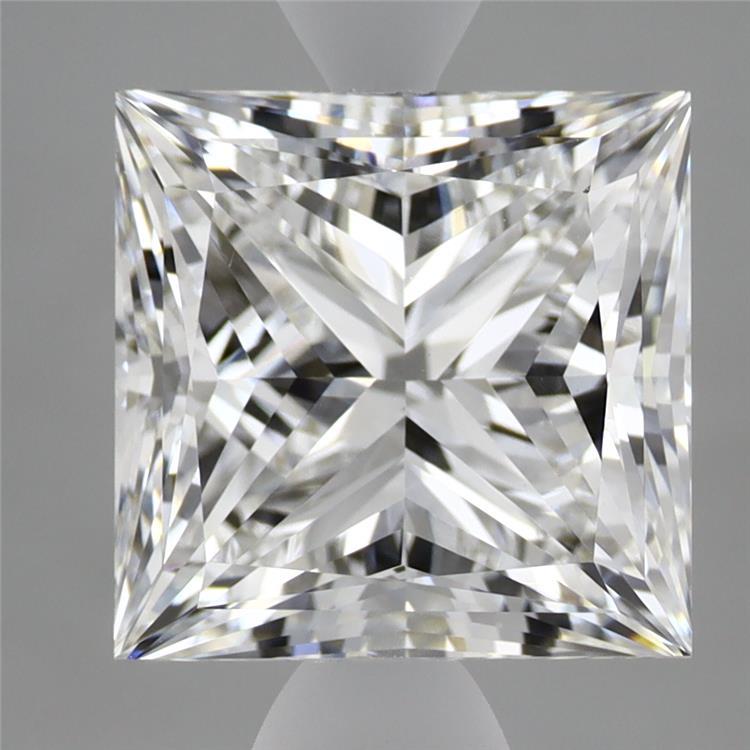 4.87ct Princess E VVS2 Lab Created Diamond