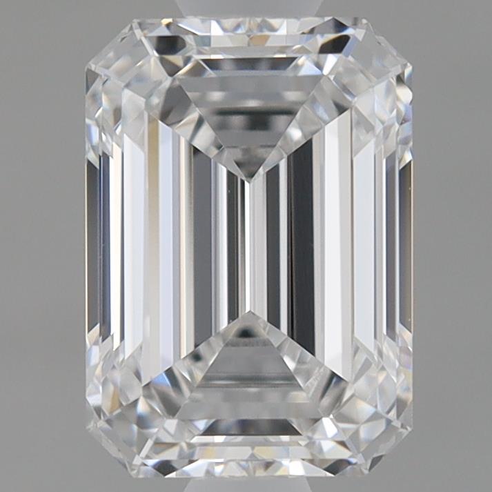 0.97ct Emerald E VVS2 Lab Created Diamond