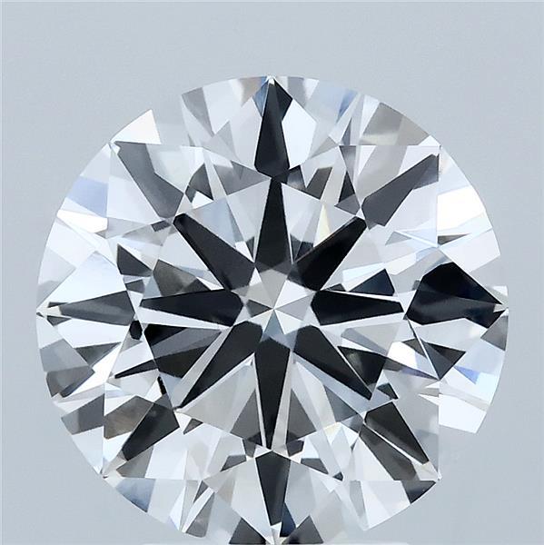 4ct Round E VS1 Lab Created Diamond