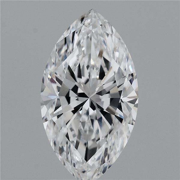 3.01ct Marquise D VVS2 Lab Created Diamond
