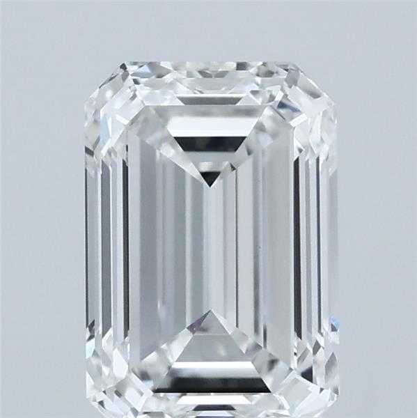 2ct Emerald E VS1 Lab Created Diamond
