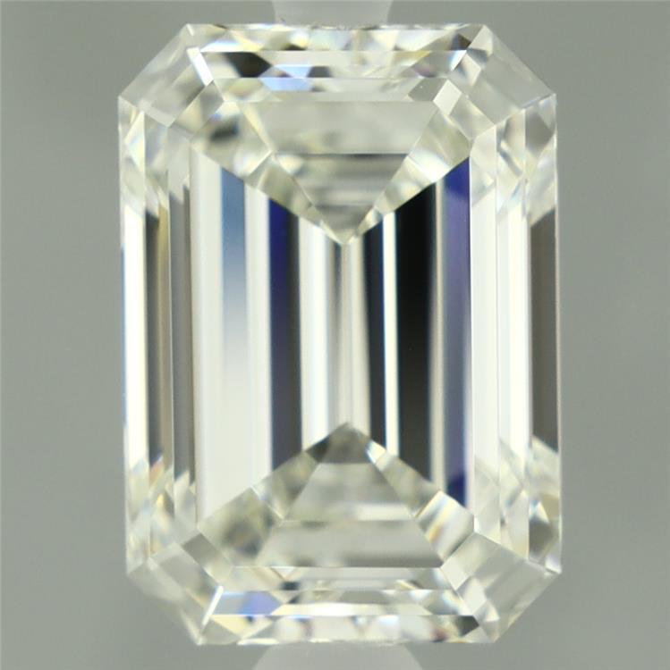 1.91ct Emerald H VVS2 Lab Created Diamond