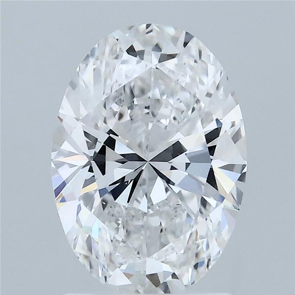 1.83ct Oval D VVS2 Lab Created Diamond