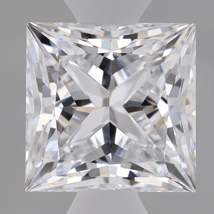 1.06ct Princess E IF Lab Created Diamond