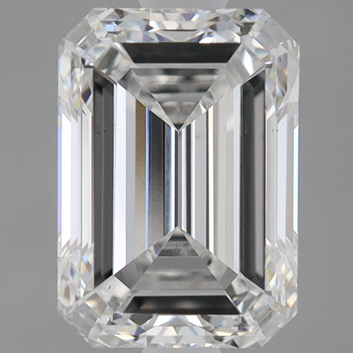 0.98ct Emerald D VS1 Lab Created Diamond