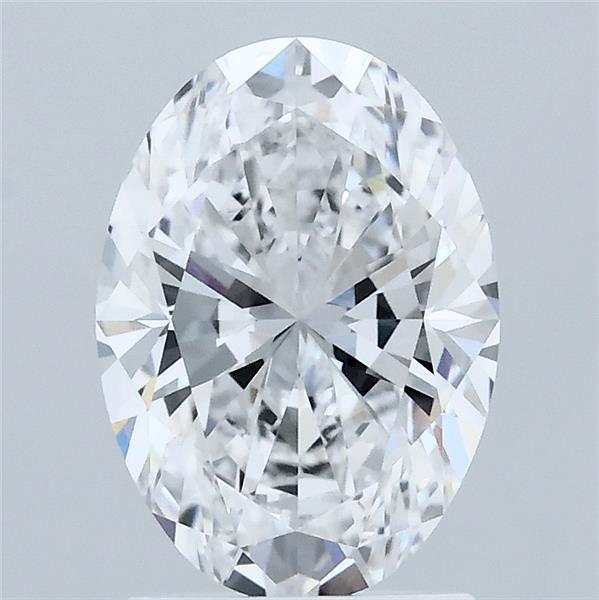 1.89ct Oval D VVS1 Lab Created Diamond