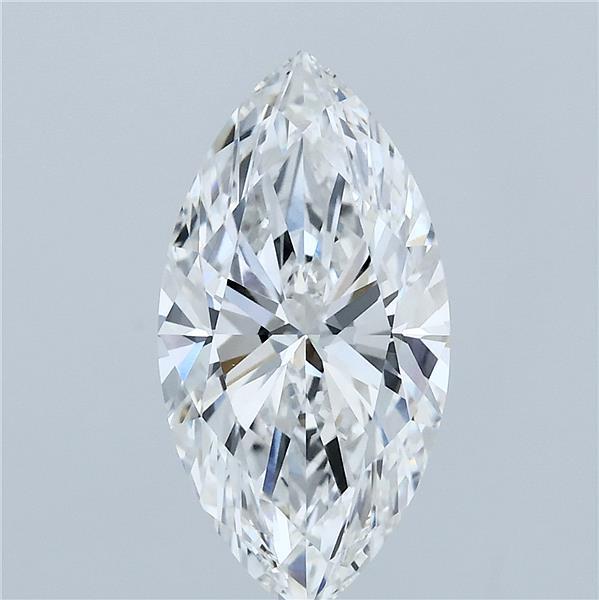 3ct Marquise F VVS2 Lab Created Diamond