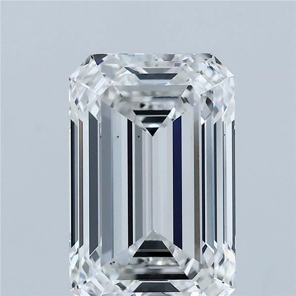 3.03ct Emerald E VS1 Lab Created Diamond