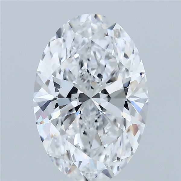 1.8ct Oval D VS1 Lab Created Diamond
