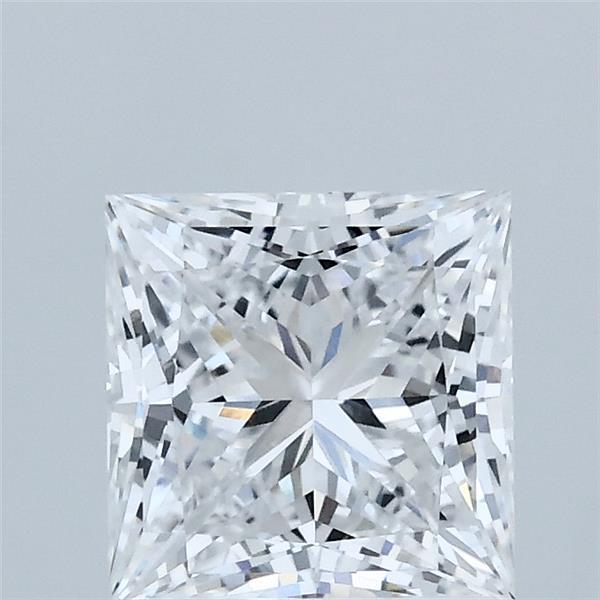 1.57ct Princess D VVS2 Lab Created Diamond