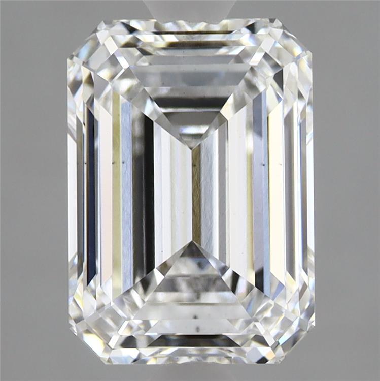 2.88ct Emerald D VS2 Lab Created Diamond