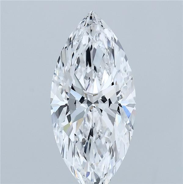 2.08ct Marquise D VVS2 Lab Created Diamond