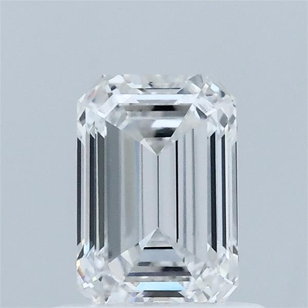 0.82ct Emerald D VVS2 Lab Created Diamond