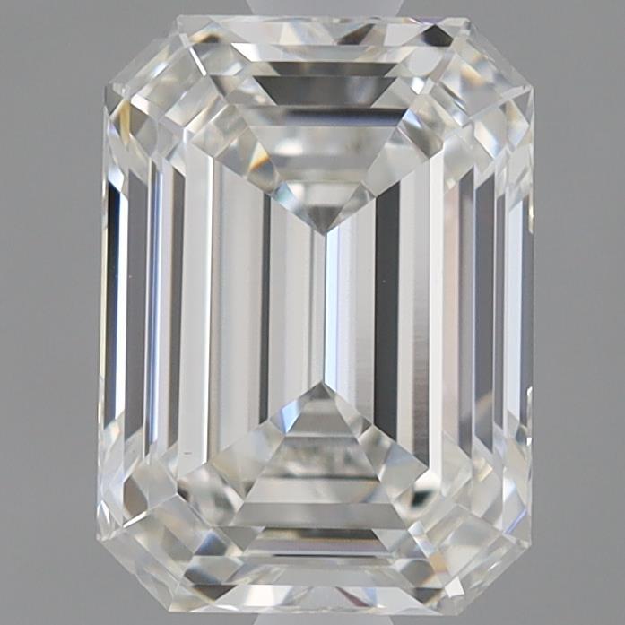 0.92ct Emerald G VVS2 Lab Created Diamond