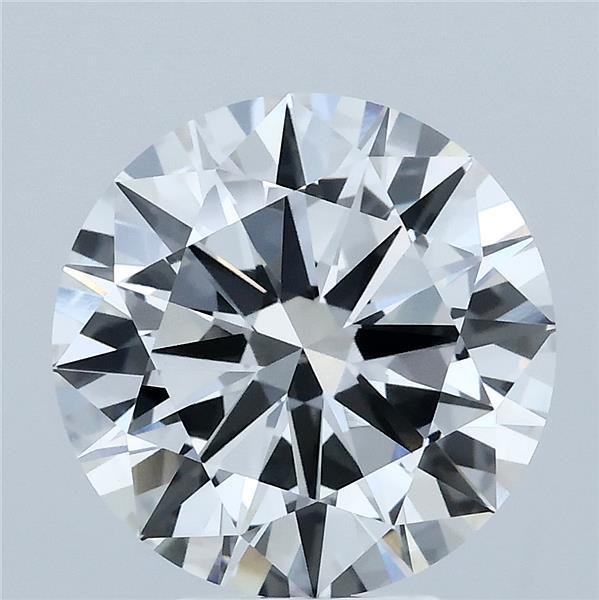 4.01ct Round F VVS2 Lab Created Diamond