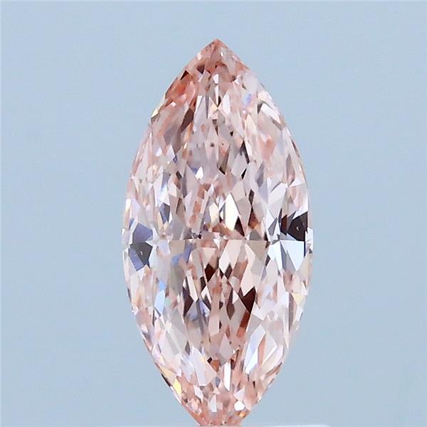0.99ct Marquise FANCY INTENSE PINK VS1 Lab Created Diamond