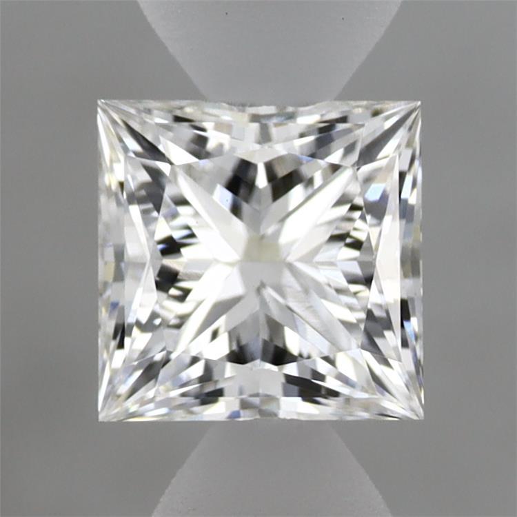 0.93ct Princess F VVS2 Lab Created Diamond