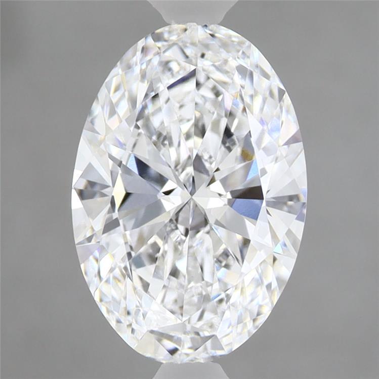 2.15ct Oval D VVS2 Lab Created Diamond