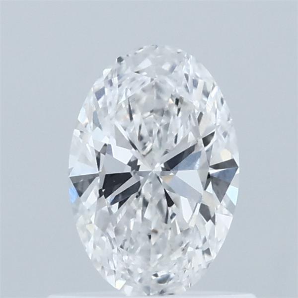 0.63ct Oval D VVS2 Lab Created Diamond