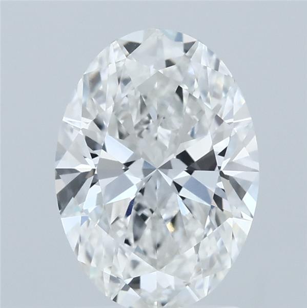 2ct Oval E VS1 Lab Created Diamond