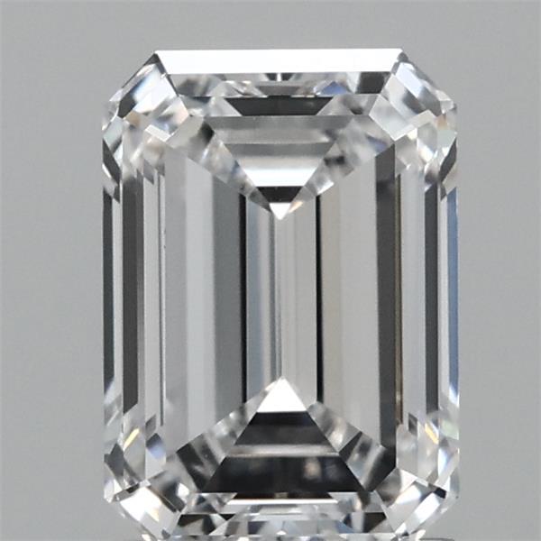 1.59ct Emerald D VVS1 Lab Created Diamond