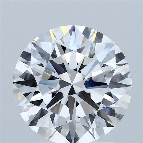 2.07ct Round D VVS2 Lab Created Diamond