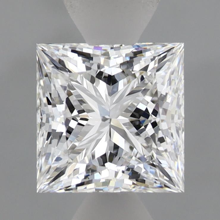 1.51ct Princess D VVS2 Lab Created Diamond