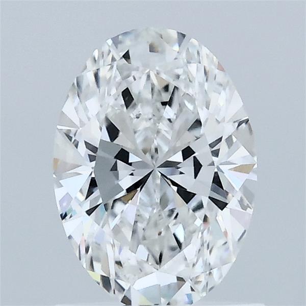 1ct Oval E VVS2 Lab Created Diamond