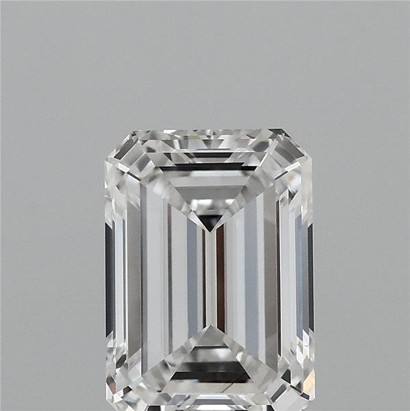 2.03ct Emerald E VVS1 Lab Created Diamond