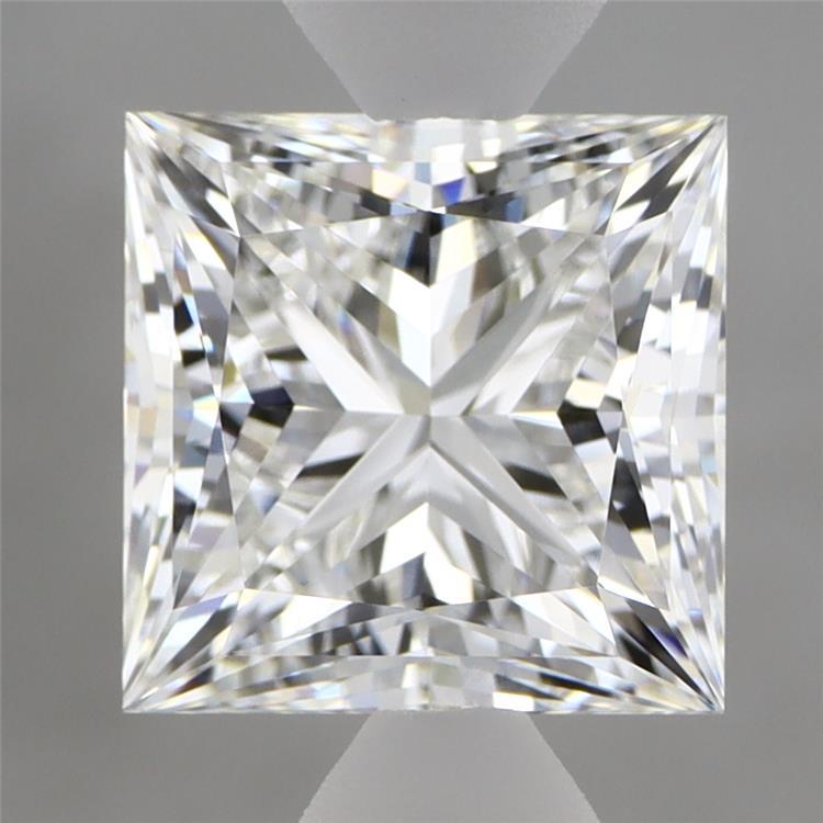 3.04ct Princess E VVS2 Lab Created Diamond