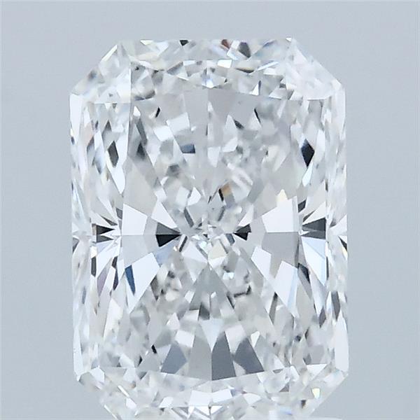 2.01ct Radiant D VVS2 Lab Created Diamond