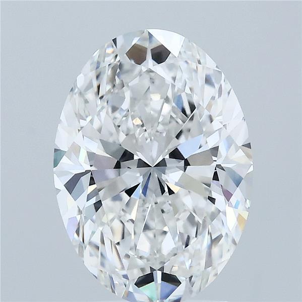 3.08ct Oval E VVS1 Lab Created Diamond