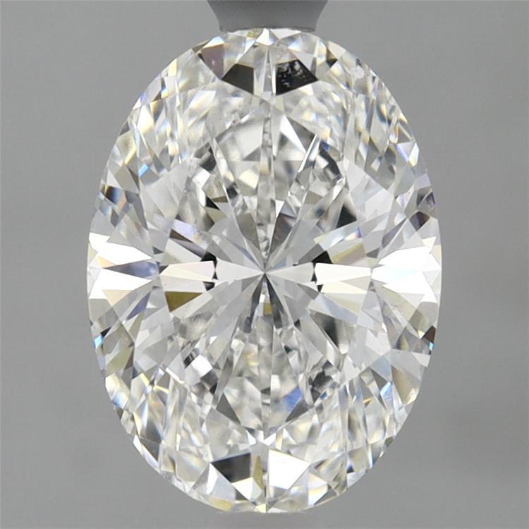 2.09ct Oval F VS1 Lab Created Diamond