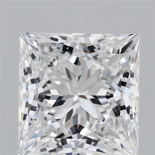 3.07ct Princess D VVS2 Lab Created Diamond