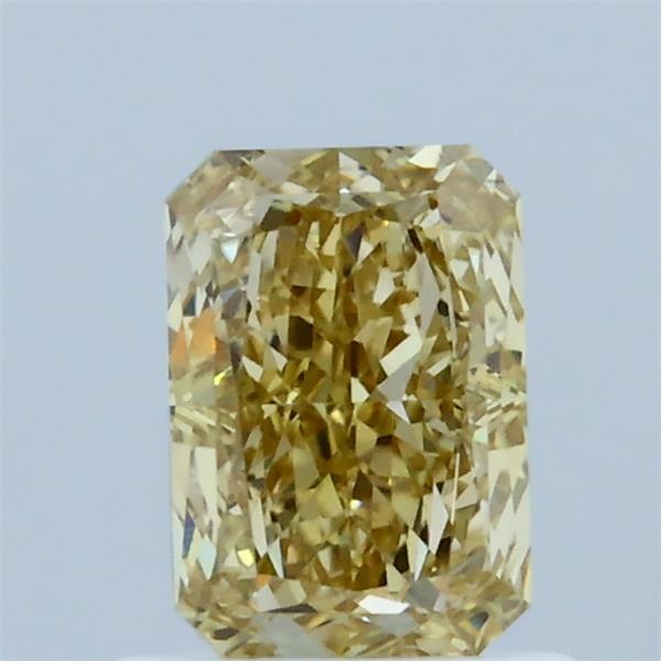 1.04ct Radiant FANCY INTENSE YELLOW VVS2 Lab Created Diamond