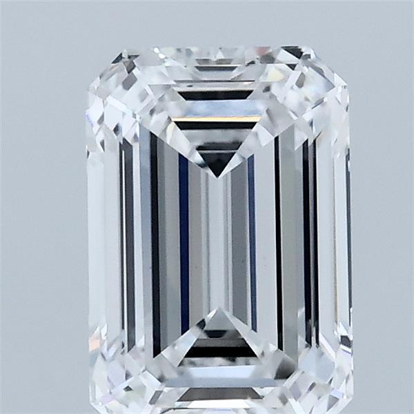 1.55ct Emerald D VS1 Lab Created Diamond
