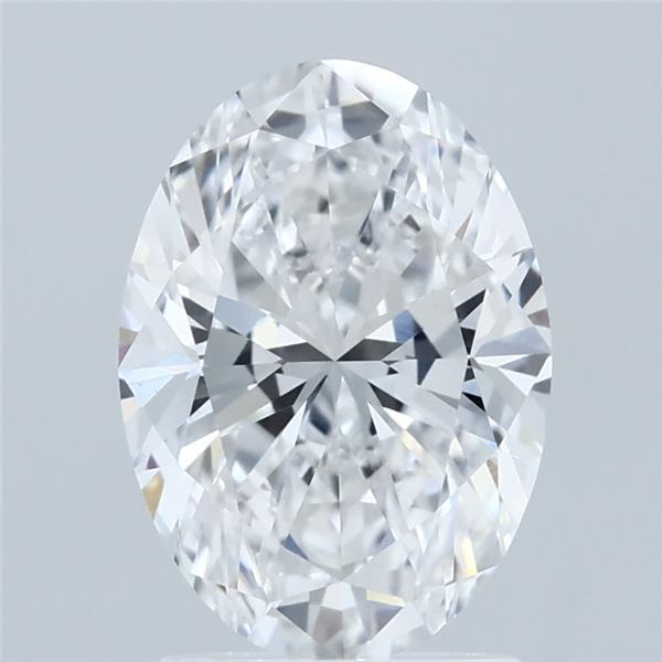 2.02ct Oval D VVS2 Lab Created Diamond