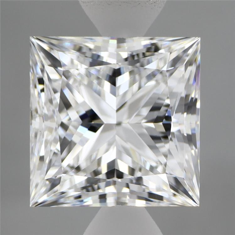 3.24ct Princess E VVS2 Lab Created Diamond