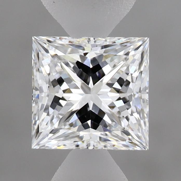 1.05ct Princess D VS1 Lab Created Diamond
