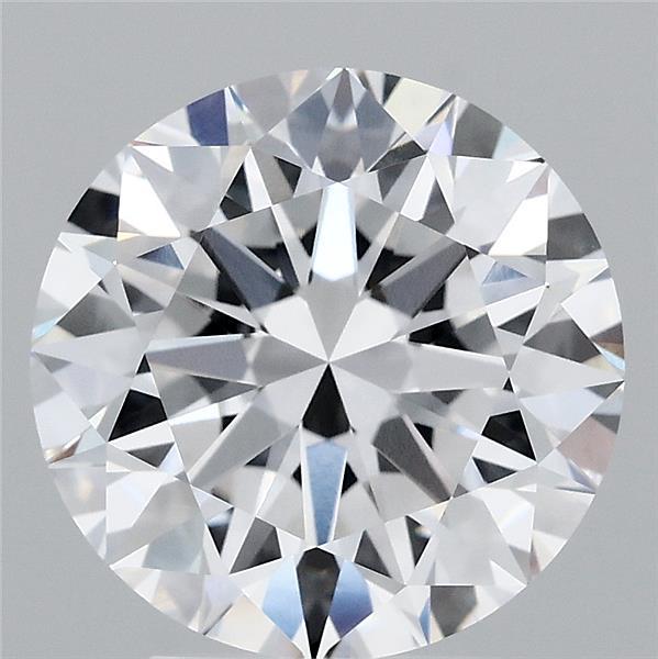 3.66ct Round E VVS1 Lab Created Diamond