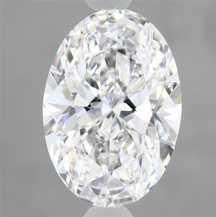2.06ct Oval D VVS2 Lab Created Diamond