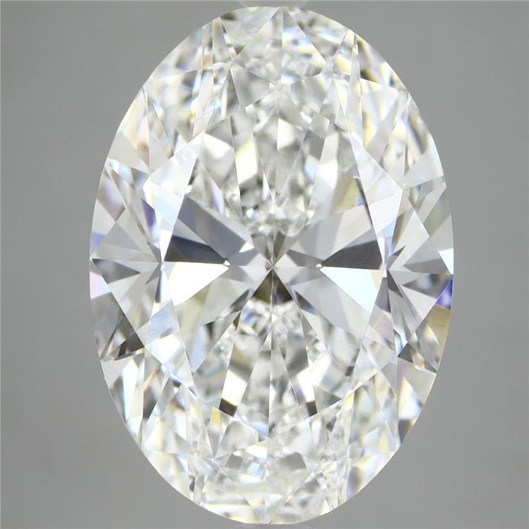 7.04ct Oval E VVS2 Lab Created Diamond