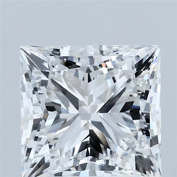 2.5ct Princess E VS1 Lab Created Diamond