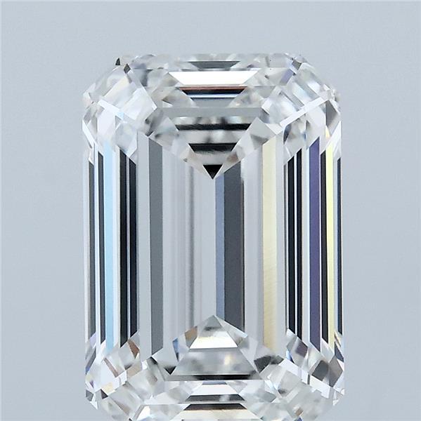 4ct Emerald E VVS2 Lab Created Diamond