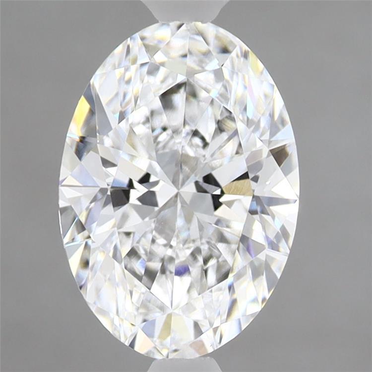 1.95ct Oval D VVS2 Lab Created Diamond